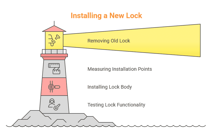 Installing New Lock