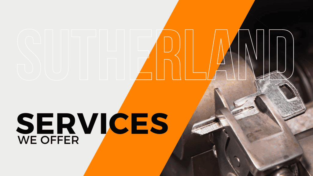 Locksmith Sutherland | 5 | Locksmiths Services Sutherland