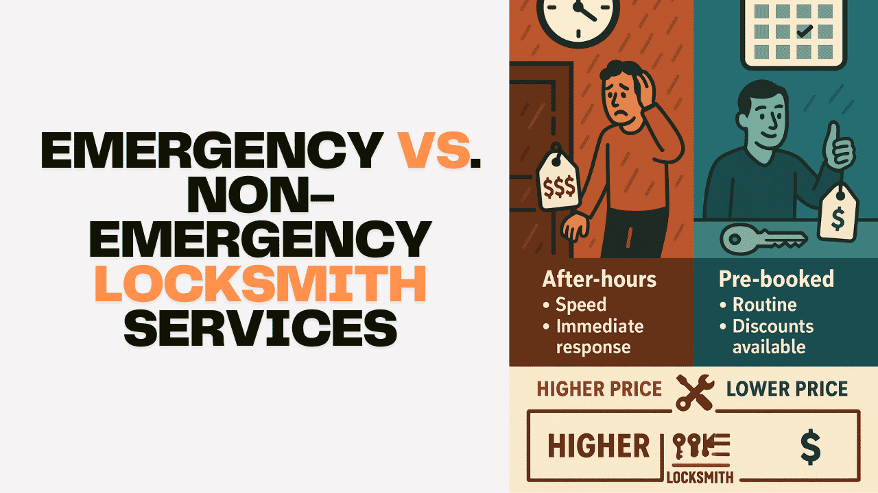Emergency Vs Non Emergency Locksmith Services Emergency vs non-emergency locksmith services