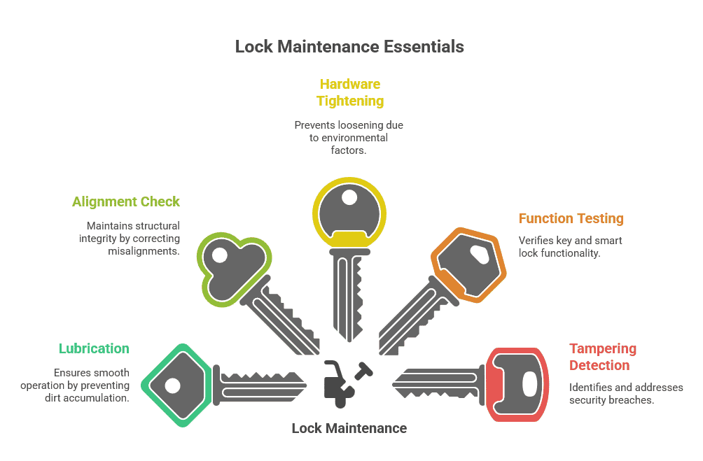 The Importance of Regular Lock Maintenance for Businesses | 1 | What Lock Maintenance Involves | The Importance of Regular Lock Maintenance for Businesses |