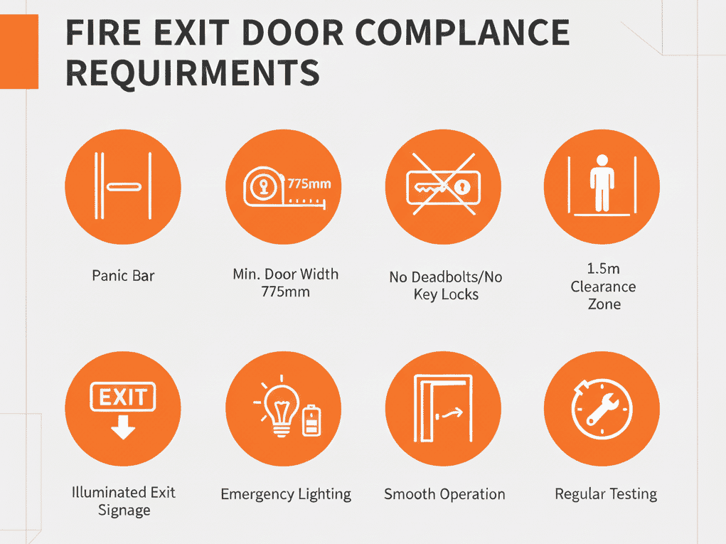 How to Ensure Your Emergency Fire Exit Door Meets Safety Standards | 1 | Fire Exit Door Compliance Requirement